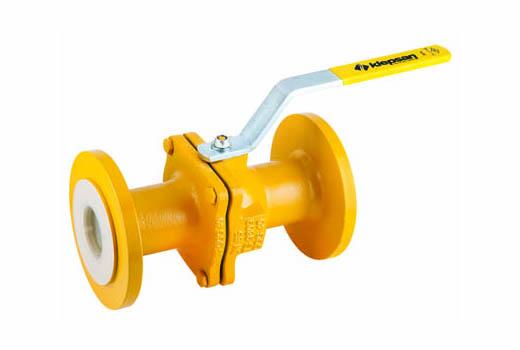 Klepsan PN 40 Tam Geçişli Doğalgaz Vana TS 9809