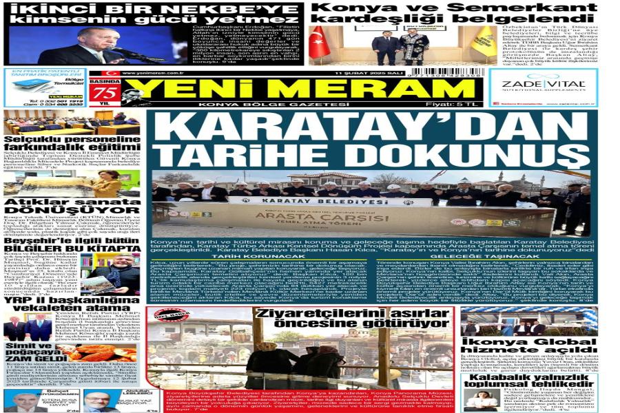 İkonya Global Hizmete Açıldı  Yeni Meram Gazetesi